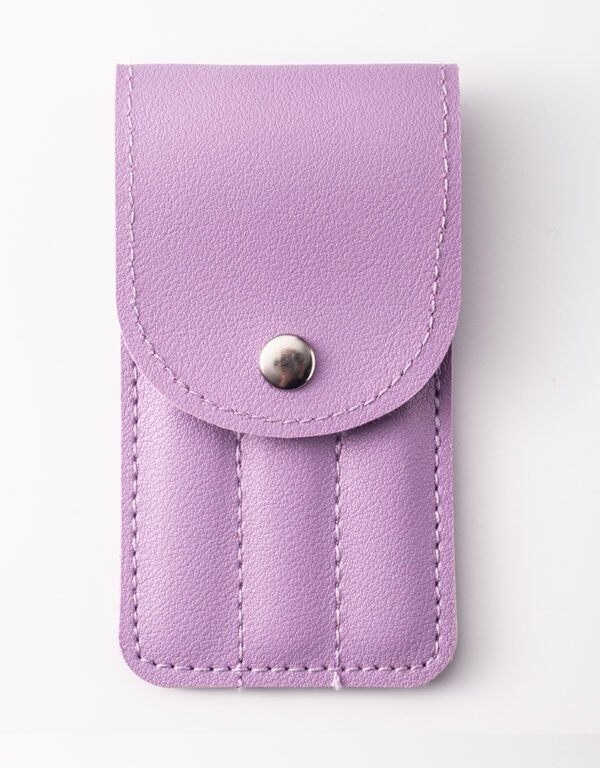 Lilac Luxe 3-Piece Beauty Tool Set – Flat, Slant & Point Tweezer Clips - Image 5