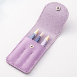 Lilac Luxe 3-Piece Beauty Tool Set – Flat, Slant & Point Tweezer Clips