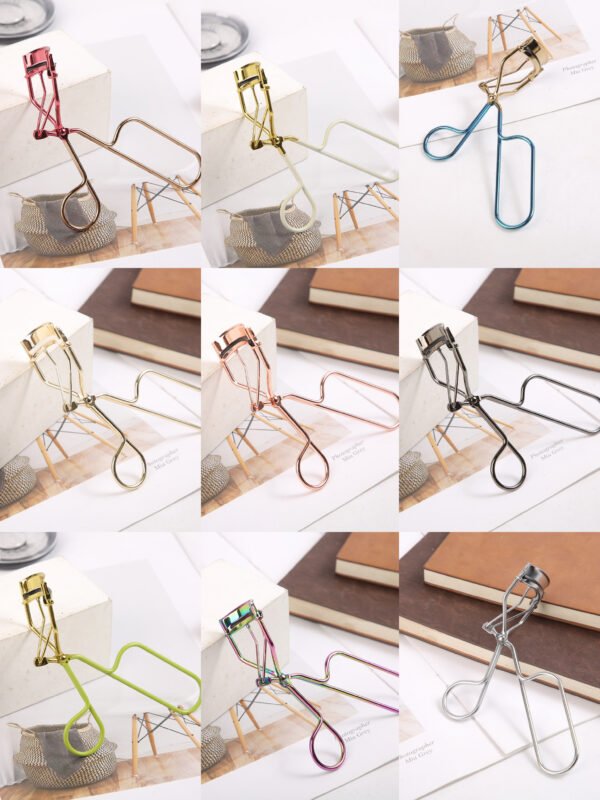 Ergonomic Stainless Steel Eyelash Curler – 17 Colors Available - Image 5