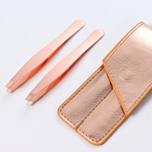 Rose Gold Brow Tweezer — Shine Like a Jewel