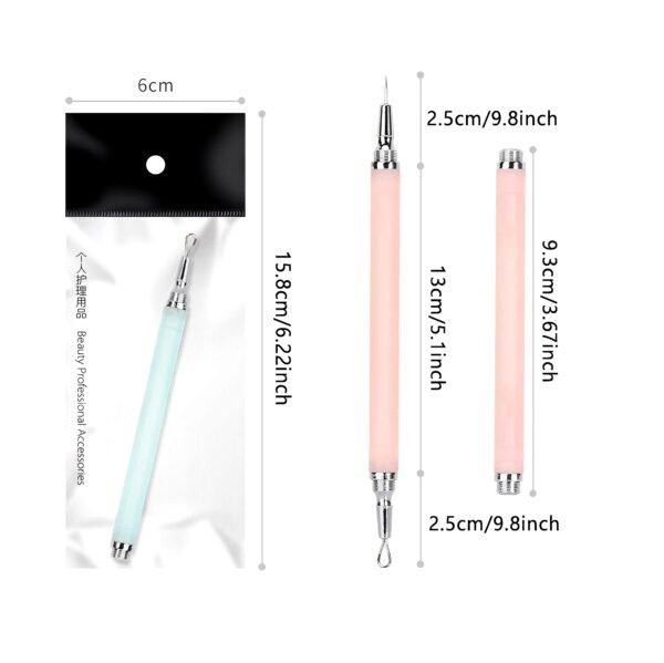 Dual-Ended Blackhead Remover with Silicone Grip – Portable & Hygienic - Image 5